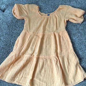 the cutest sundress in a cute orange color